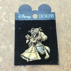Disney Beauty and the Beast Pin Belle and Beast Dancing